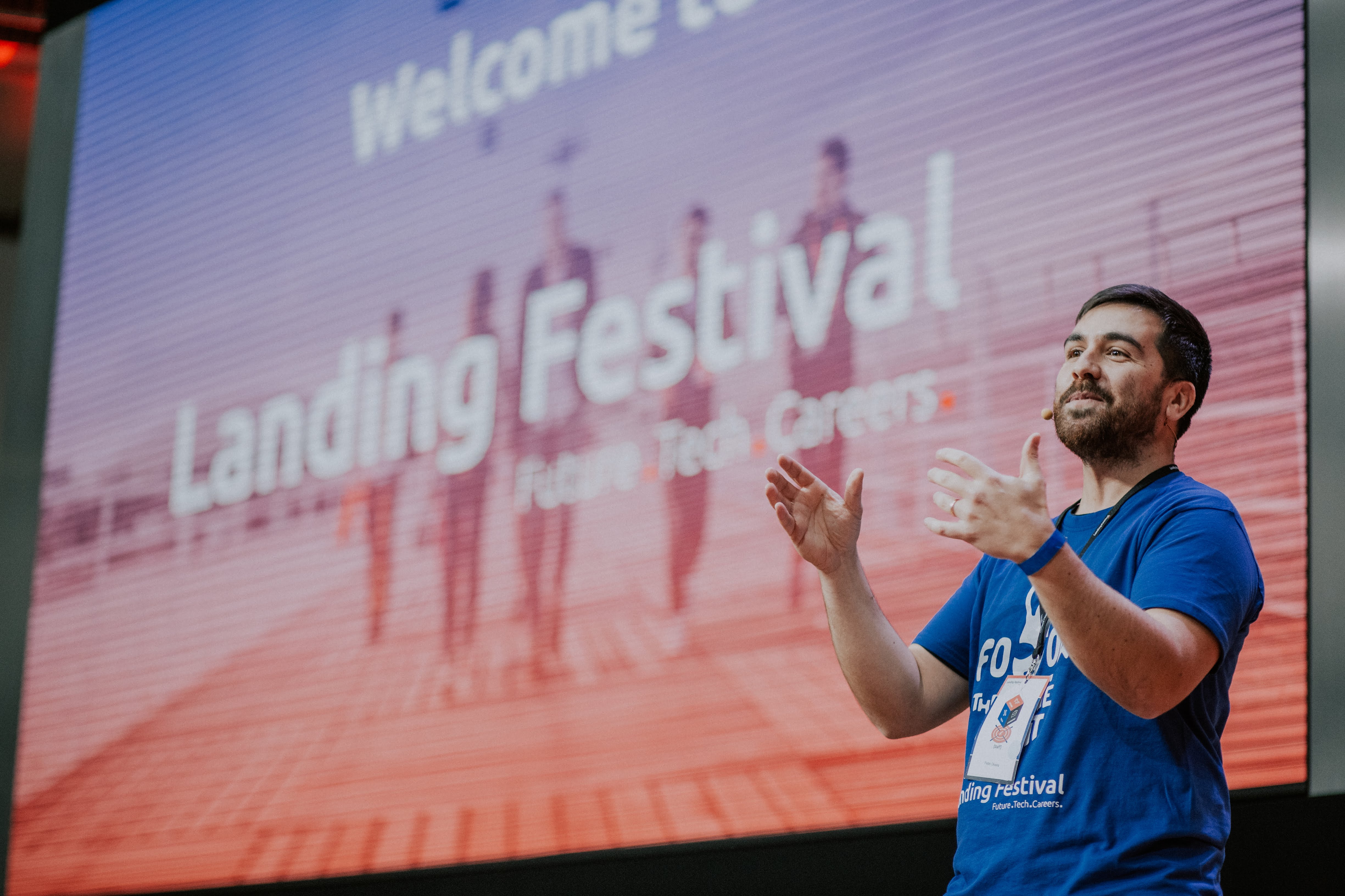 beamian at the 2018 Landing Festival – Berlin